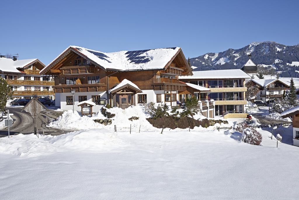 Hotel Garni Oberdorfer Stuben Obermaiselstein Exterior foto